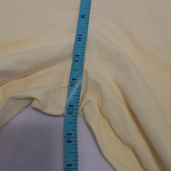 Jordache Vintage Yellow Women's High Rise Straight Legs Jeans Size 14 - Picture 10 of 11